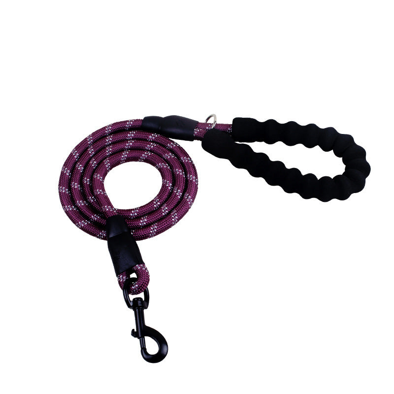 Reflective Dog Leash – Nylon Rope