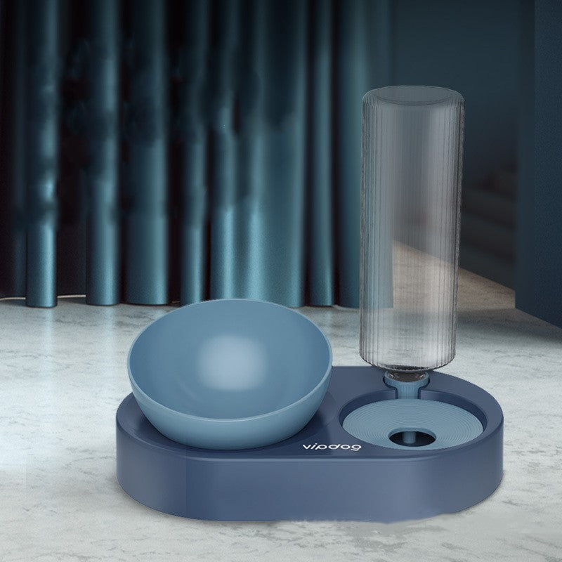 Double Bowl Automatic Pet Feeder