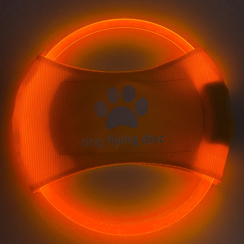 LED Light-Up Dog Flying Disc