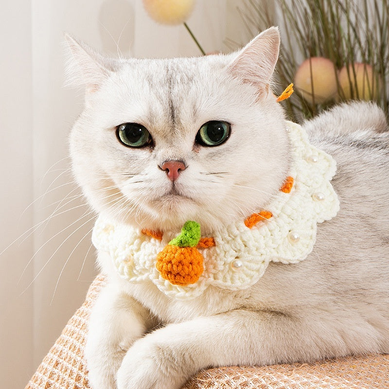 Cat Knitted Scarf Neckband Necklace