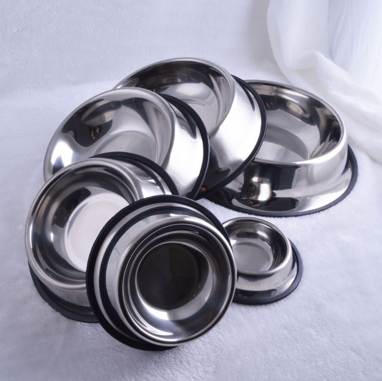 Classic Stainless Steel Pet Bowl