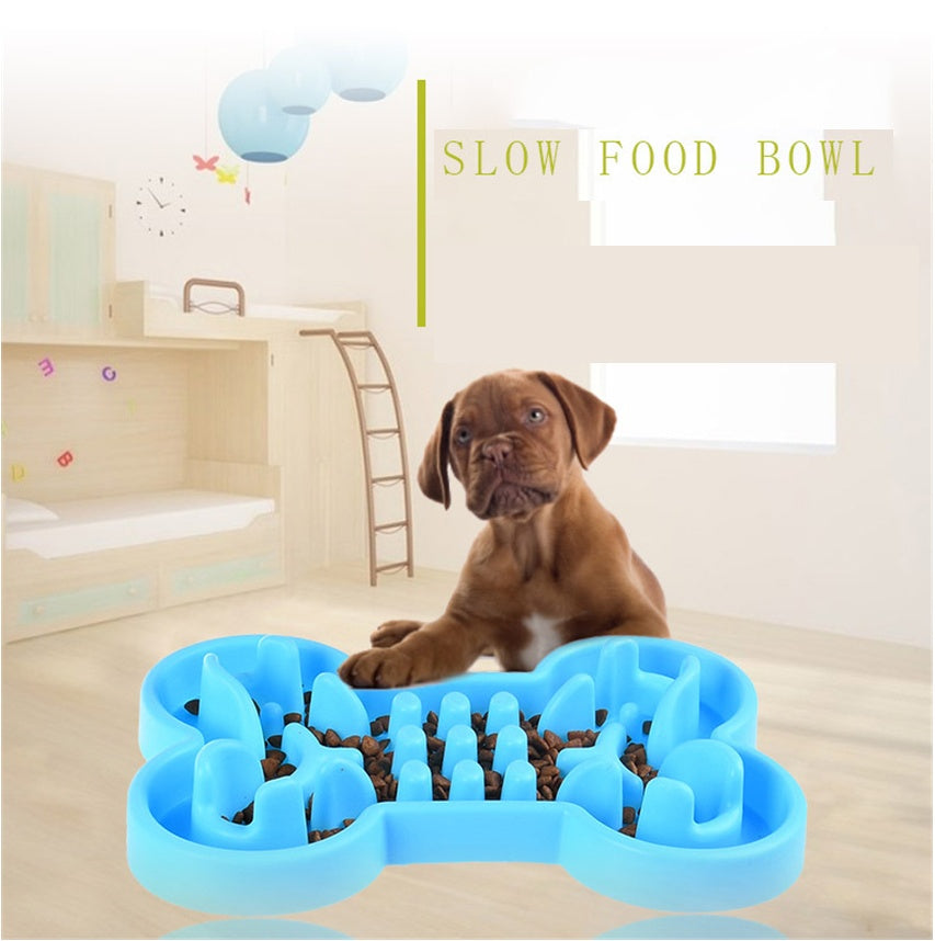 Anti-Choke Travel Slow Feeder Bowl for Dogs