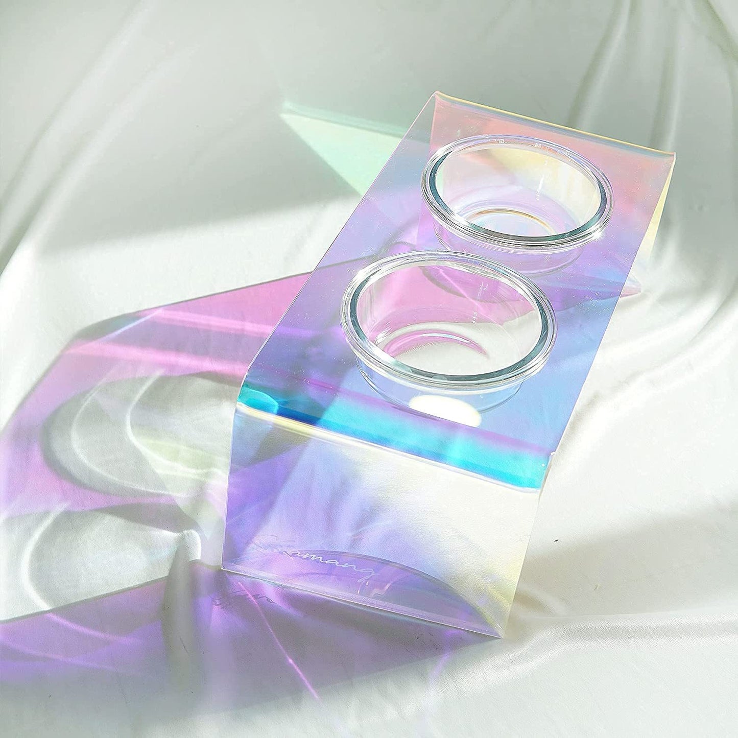 Acrylic Pet Dazzling Bowl