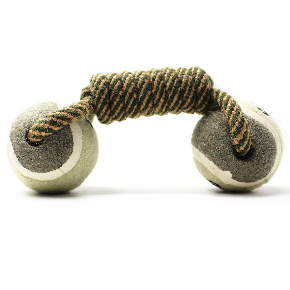 Pet Dumbbell Rope Tennis Ball Chew Toy
