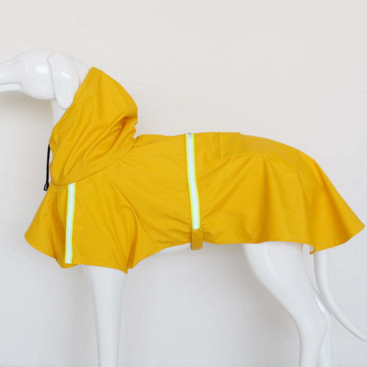 Waterproof Reflective Dog Raincoat with Pocket