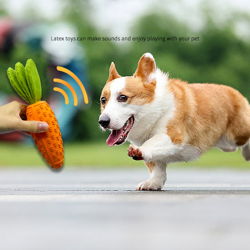 Carrot Dog Chew Toy