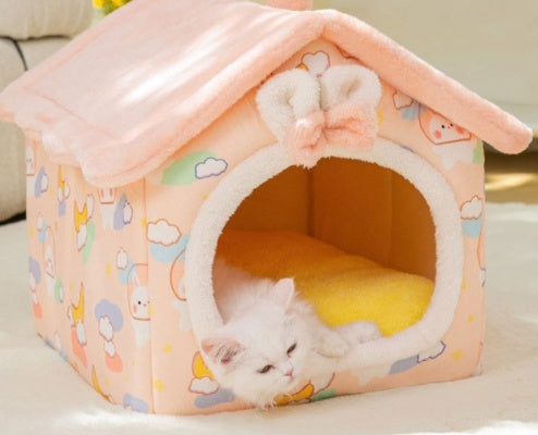 Foldable Winter Pet Villa