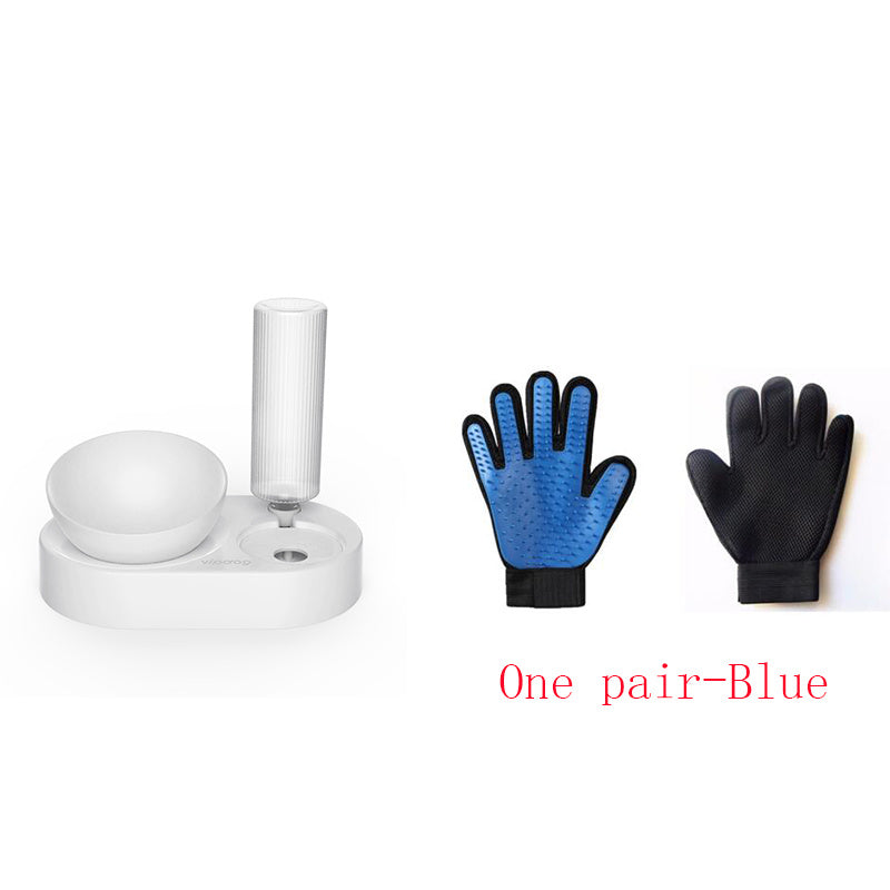 Double Bowl Automatic Pet Feeder