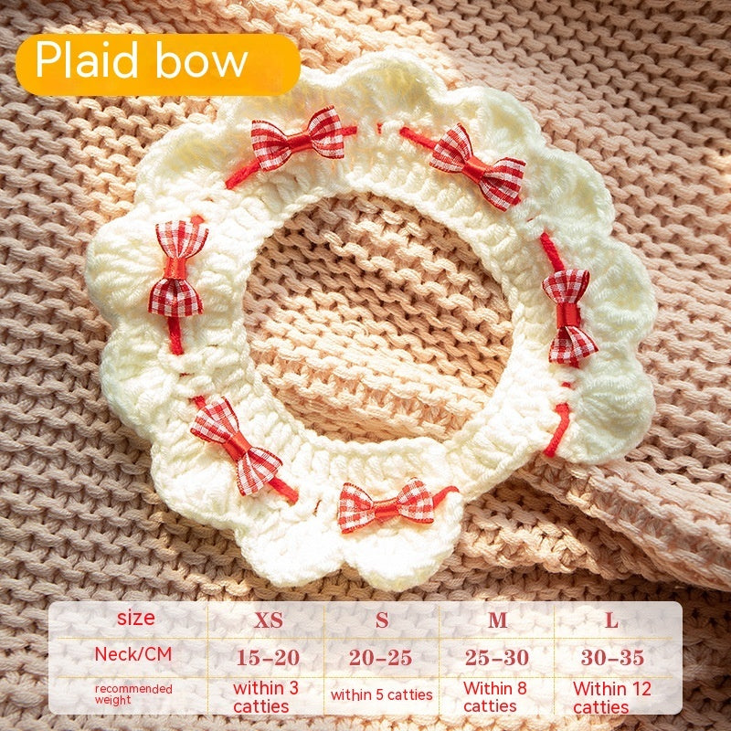 Cat Knitted Scarf Neckband Necklace