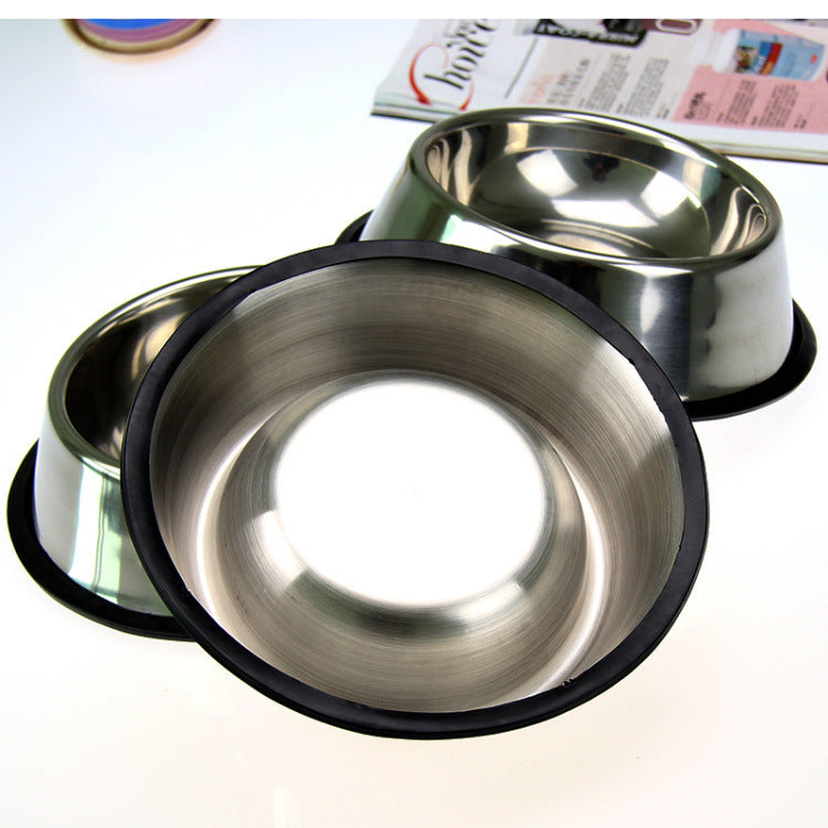 Classic Stainless Steel Pet Bowl