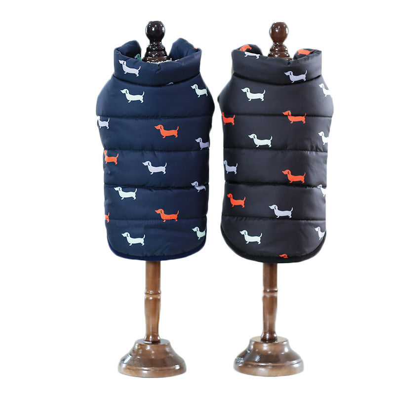 Casual Cotton Dog Vest