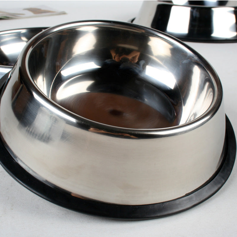 Classic Stainless Steel Pet Bowl