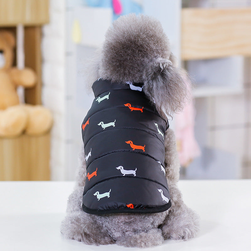 Casual Cotton Dog Vest