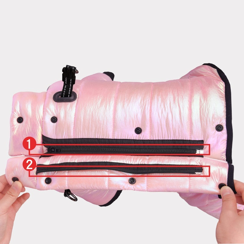 Waterproof Winter Down Jacket for Small Dogs