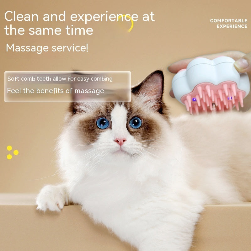 Pet Steam Hair Removal & Massage Comb