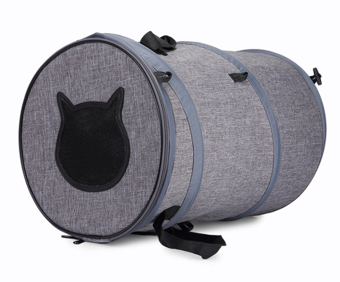 Foldable Pet Carrier & Tunnel Bed