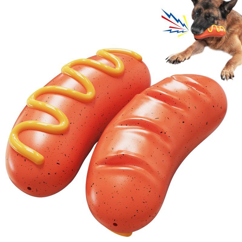 PPOKEl Hot Dog Chew Toy