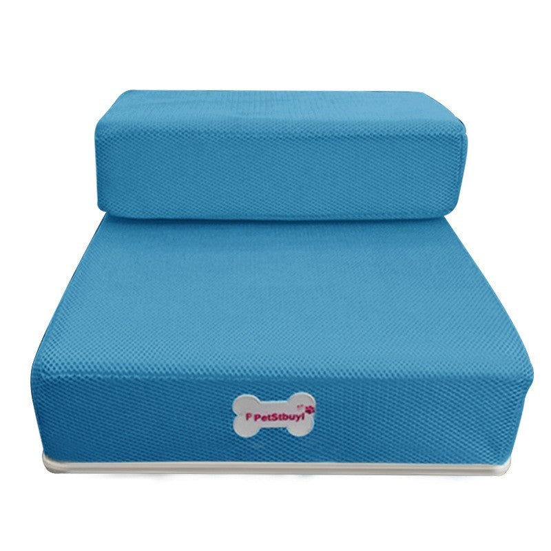 Soft & Safe Pet Stairs – Anti-Slip Sponge Ramp for Dogs & Cats