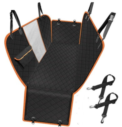 Dog Car Seat Cover with View Mesh