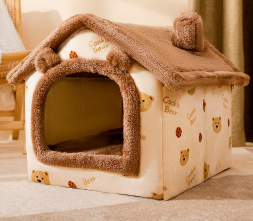 Foldable Winter Pet Villa