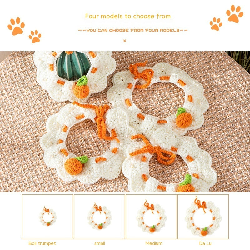 Cat Knitted Scarf Neckband Necklace