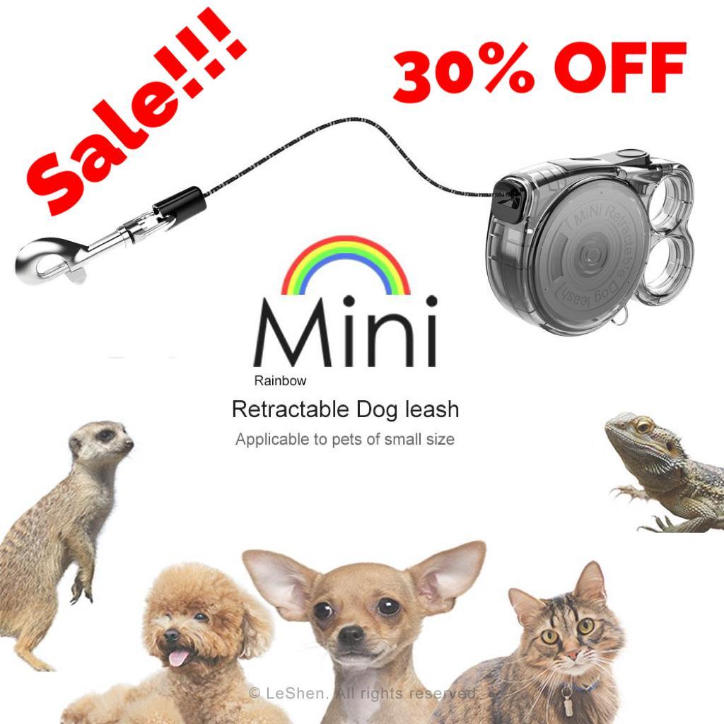 Mini Retractable Dog Leash