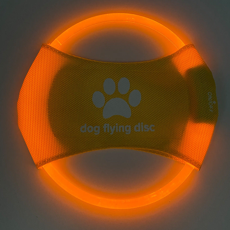 LED Light-Up Dog Flying Disc