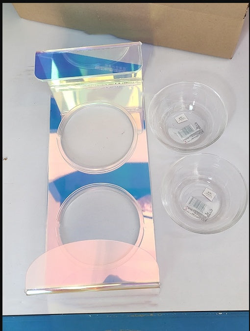 Acrylic Pet Dazzling Bowl