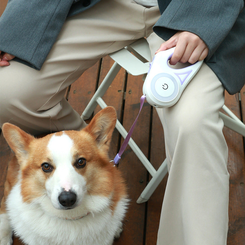 Retractable Dog Leash with Optional Collar