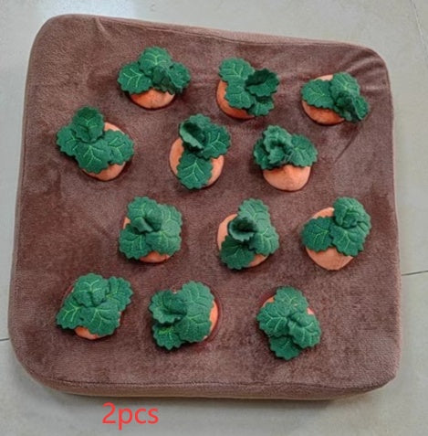 Carrot Snuffle Mat Toy