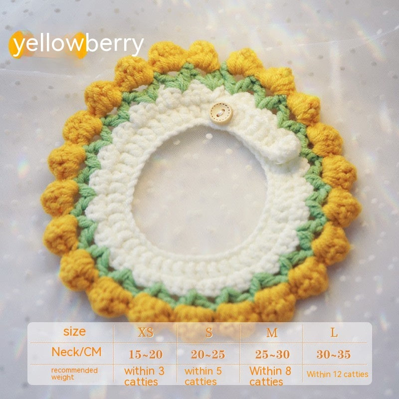 Cat Knitted Scarf Neckband Necklace