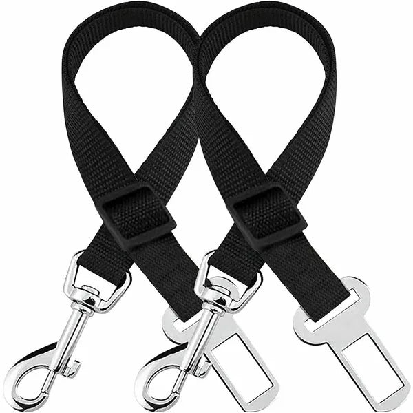 2-Pack Adjustable Pet Car Seatbelt