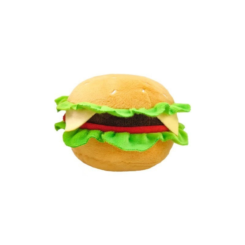 4-in-1 Fast Food Bucket Dog Toy Set