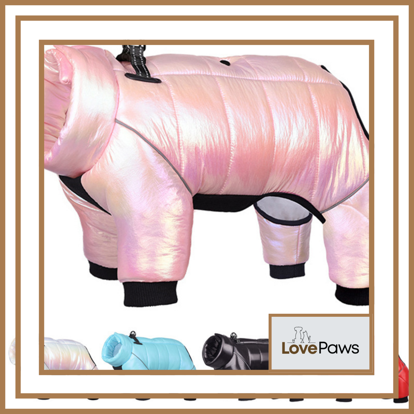 Waterproof Winter Down Jacket for Small Dogs