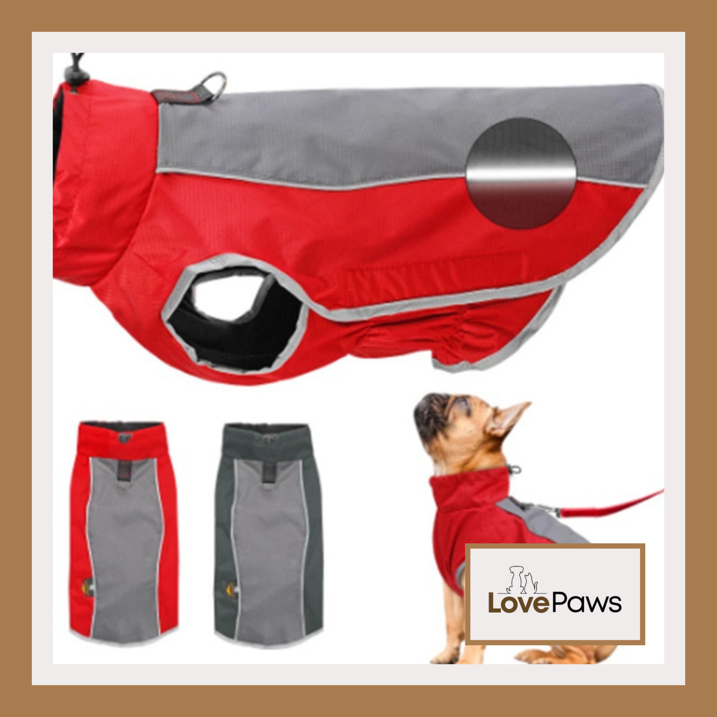 Outdoor Waterproof Dog Jacket