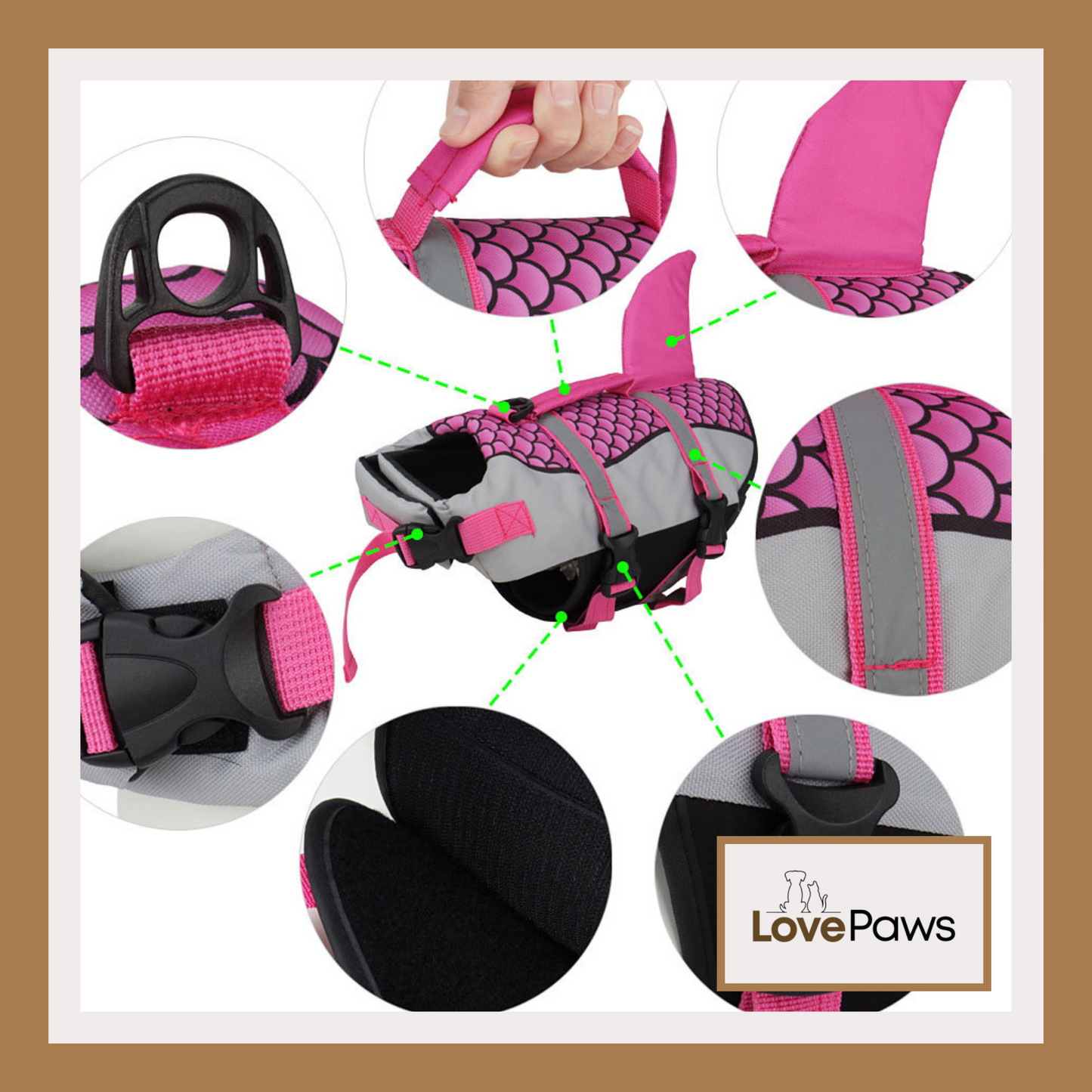 Dog Life Jacket Vest