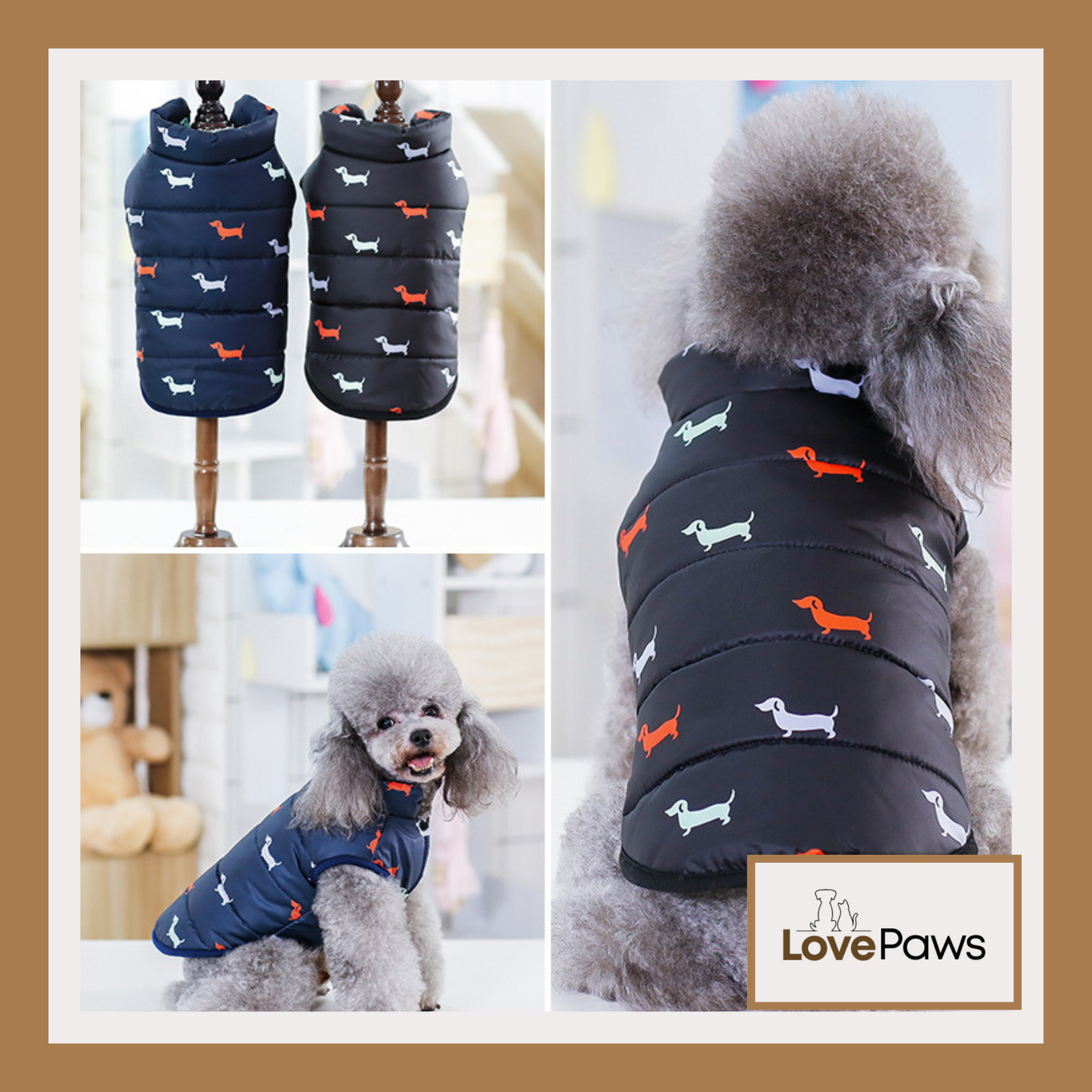 Casual Cotton Dog Vest