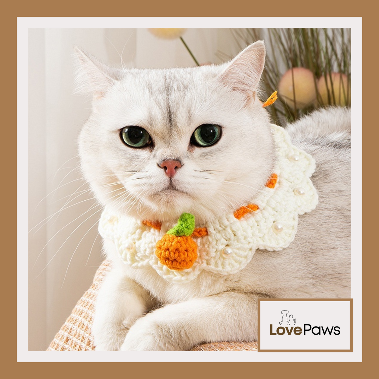 Cat Knitted Scarf Neckband Necklace