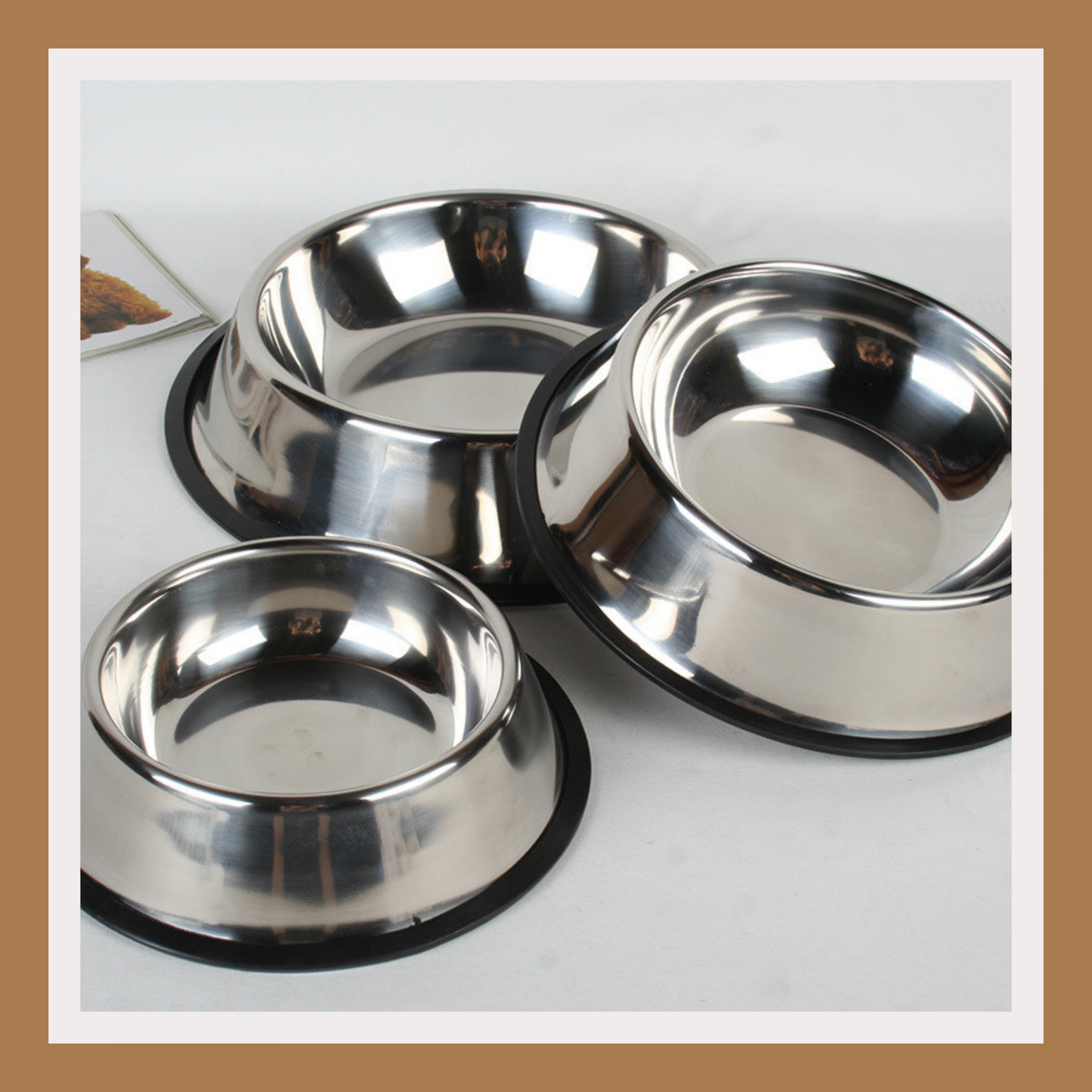 Classic Stainless Steel Pet Bowl
