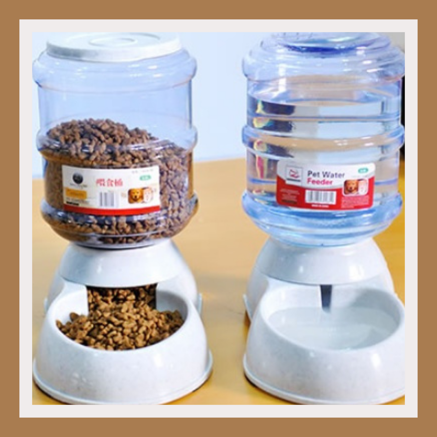 Automatic Pet Feeder & Water Dispenser