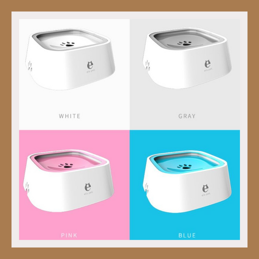 Portable Splash-Proof Dog Bowl