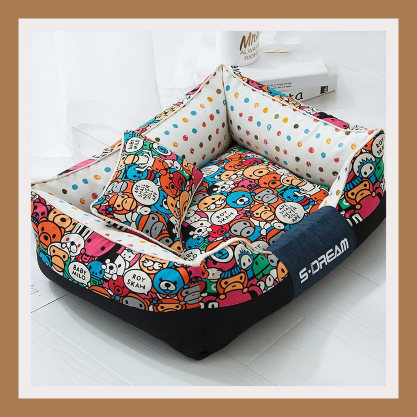 Cozy Canvas Pet Nest