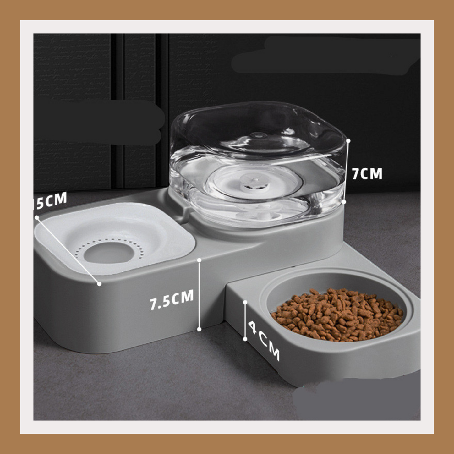 Mobile & Unplugged Automatic Water Feeder for Pets