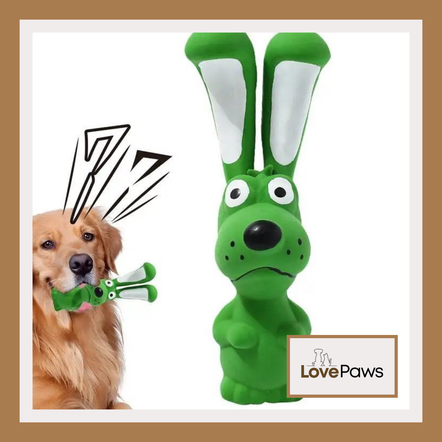 Long Ear Puppy Squeaky Dog Toy