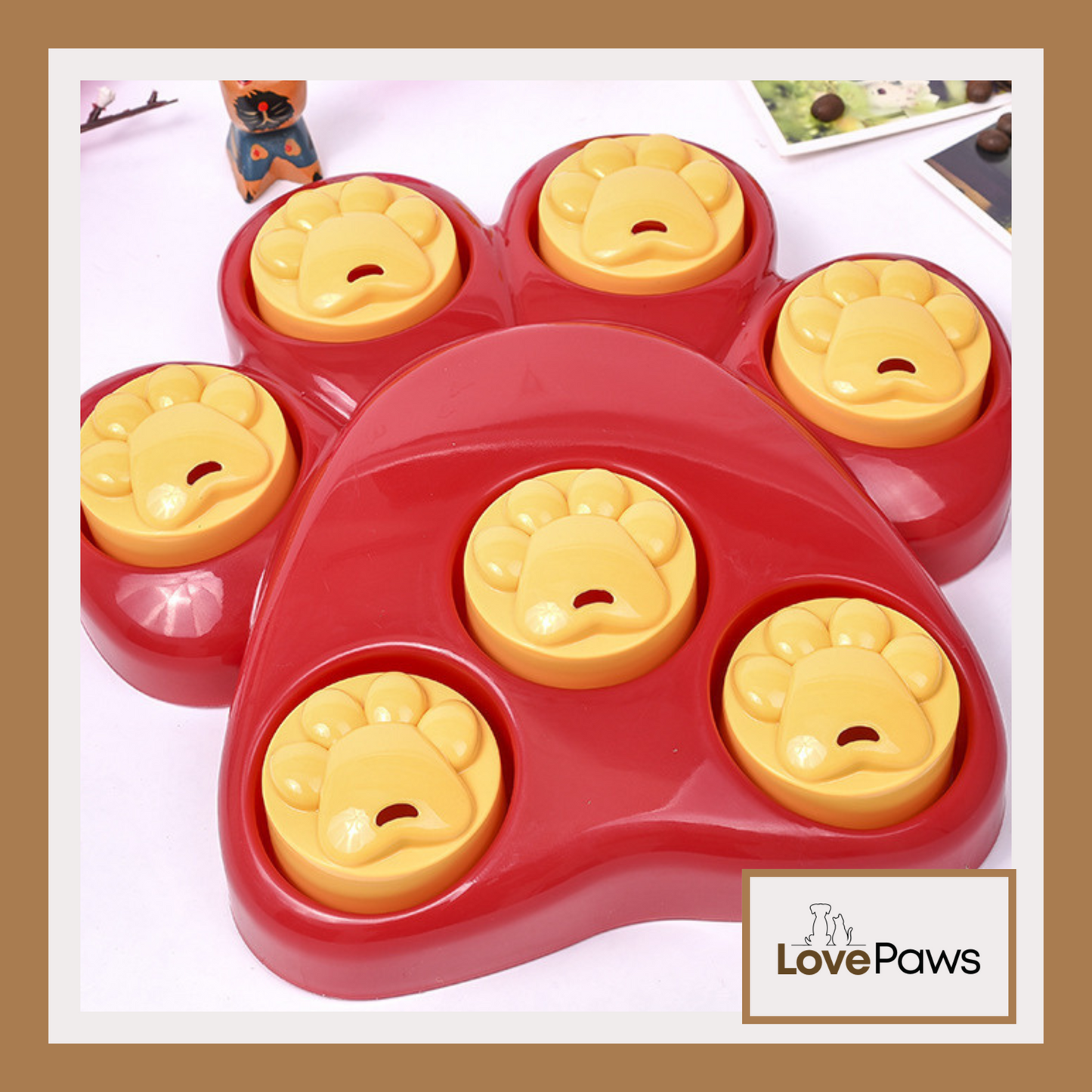 Pet Puzzle Feeder Toy For Cats & Dogs