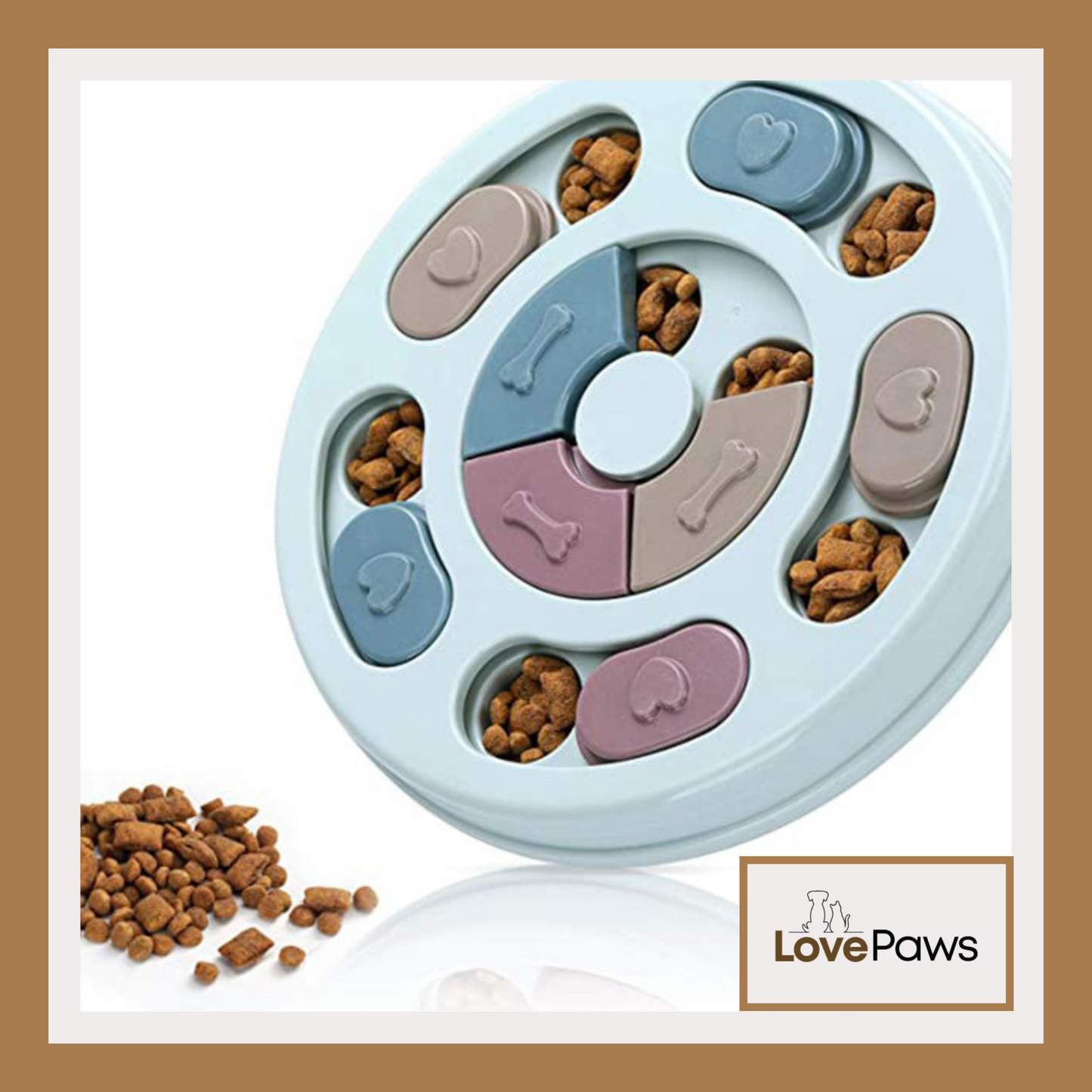 Interactive Dog Puzzle Feeding Bowl