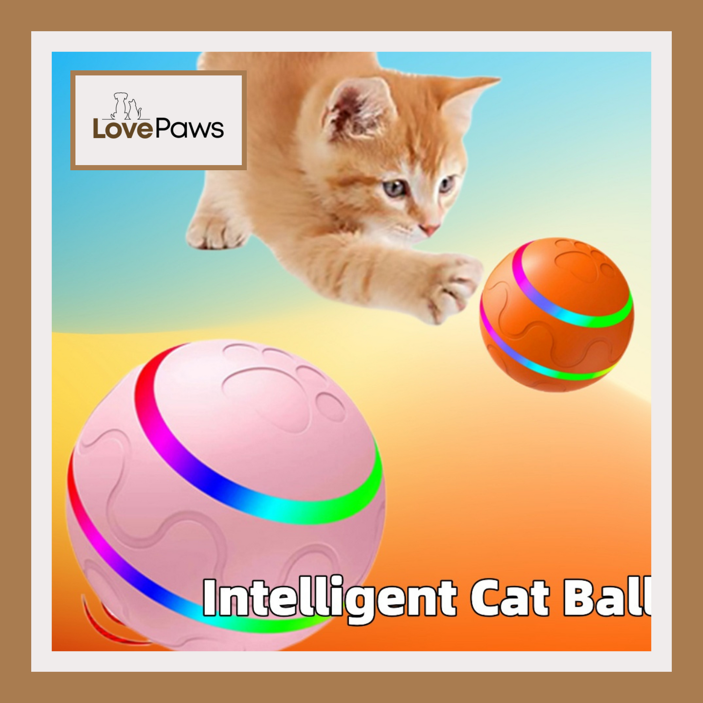 Wicked Ball – Smart Self-Rotating Cat Toy