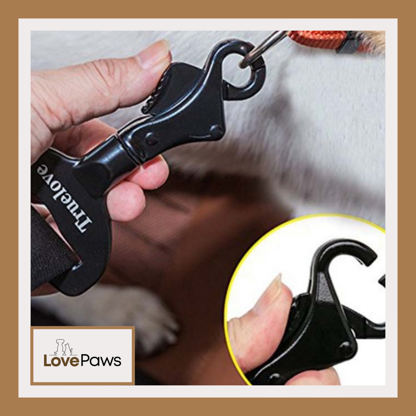 Pet Car Safety Buckle for Dogs & Cats