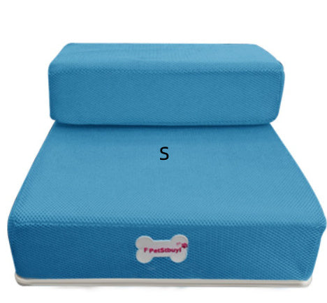 Soft & Safe Pet Stairs – Anti-Slip Sponge Ramp for Dogs & Cats