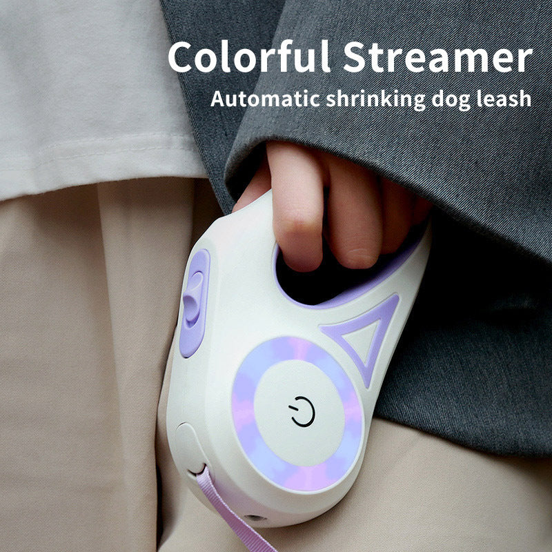 Retractable Dog Leash with Optional Collar